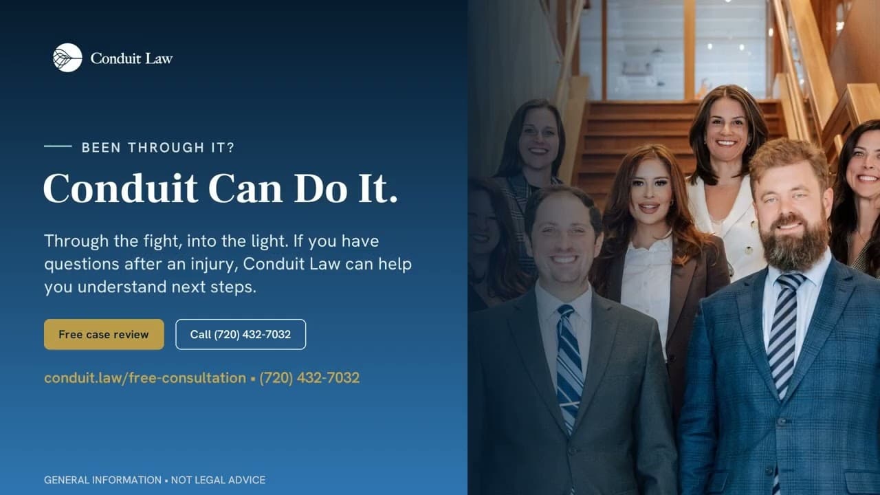 Emotional Distress Personal Injury Claim - Conduit Law video