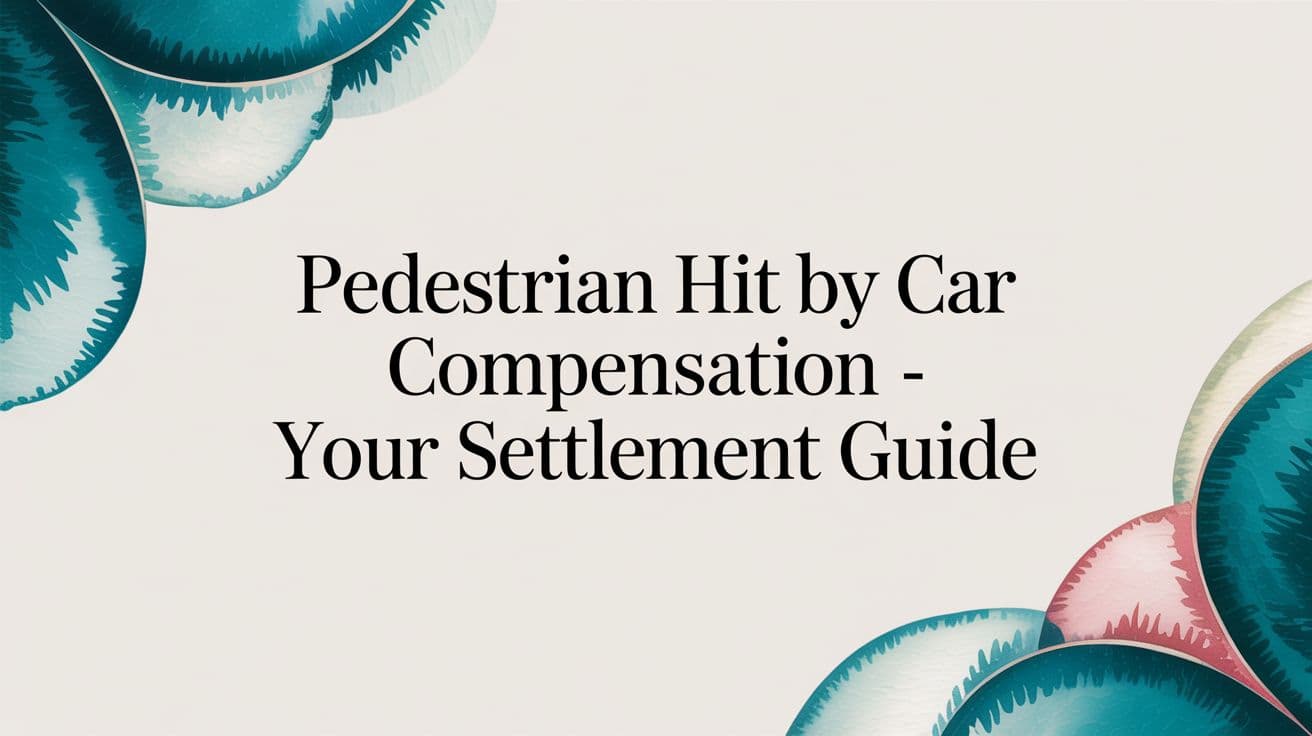 A Guide to Pedestrian Hit by Car Compensation