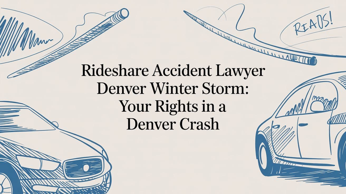 Rideshare Accident Lawyer Denver | Conduit Law
